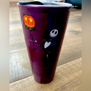 Disney 2019 Nightmare Before Christmas Jack Skellington Purple Ceramic Tumbler